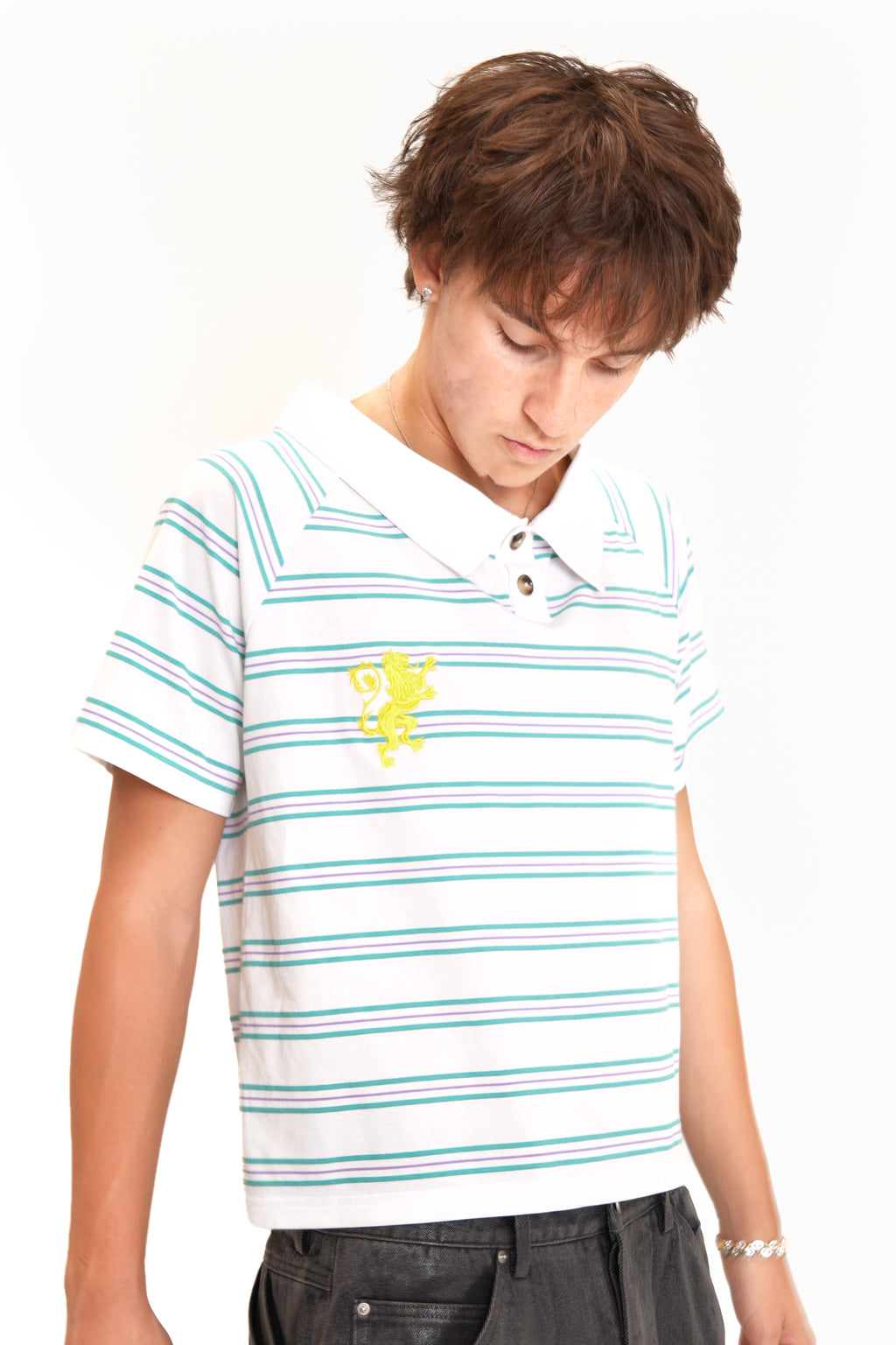 Striped Vacation Polo