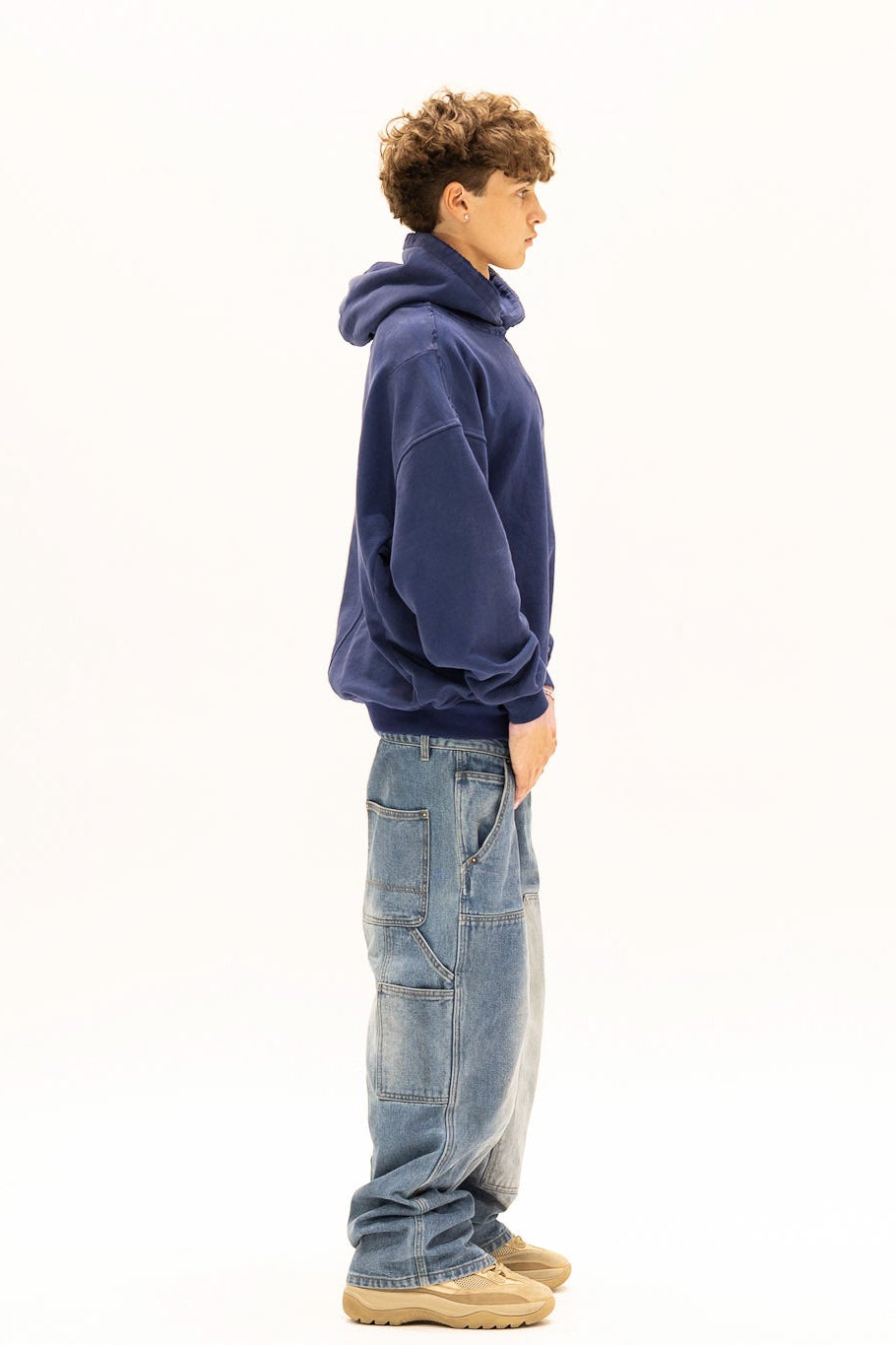 Hidden Pocket Hoodie Dark